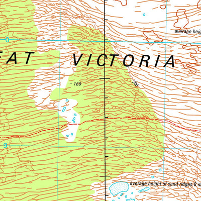 Geoscience Australia Tallaringa SH53 - 05 digital map