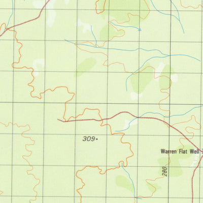 Geoscience Australia Tallering (2041) digital map