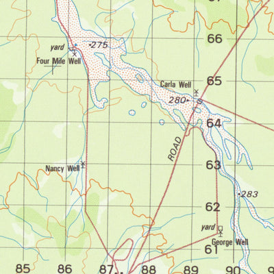 Geoscience Australia Tallering (2041) digital map