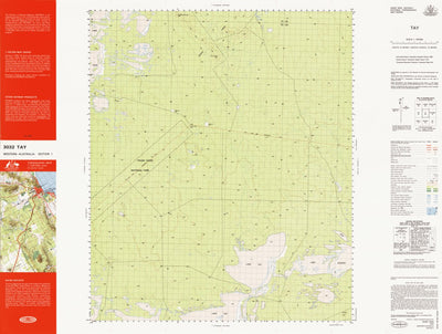 Geoscience Australia Tay (3032) digital map