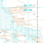Geoscience Australia The Granites SF52 - 03 digital map
