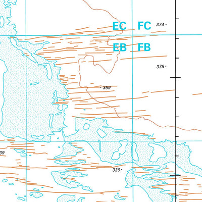Geoscience Australia The Granites SF52 - 03 digital map