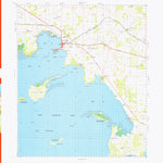 Geoscience Australia Thevenard (5633) digital map