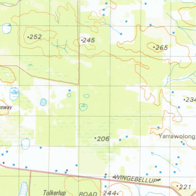 Geoscience Australia Tonebridge (2229) digital map