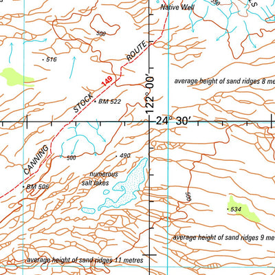 Geoscience Australia Trainor SG51 - 02 digital map