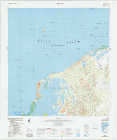 Geoscience Australia Tubridgi (1854) digital map