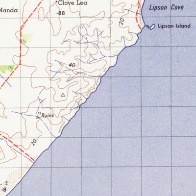 Geoscience Australia Tumby (6129) digital map