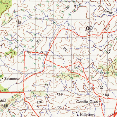 Geoscience Australia Tumby (6129) digital map