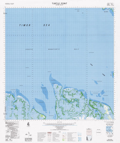 Geoscience Australia Turtle Point (4768) digital map