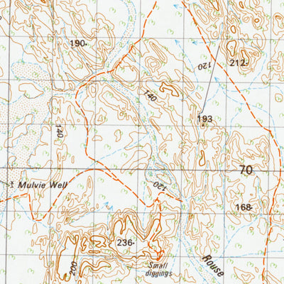 Geoscience Australia Uaroo (1952) digital map