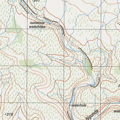 Geoscience Australia Ullala (4467-4) digital map