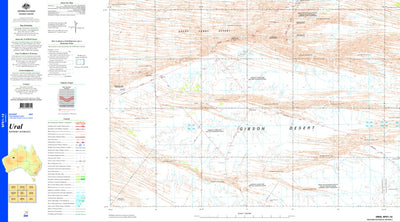 Geoscience Australia Ural SF51 - 12 digital map