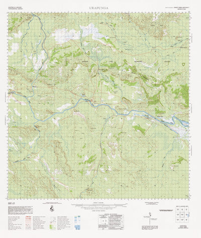 Geoscience Australia Urapunga (5868) digital map