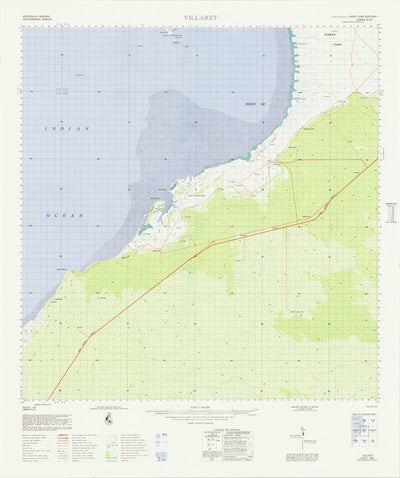 Geoscience Australia Villaret (3361) digital map