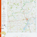 Geoscience Australia Wagin (2331) digital map