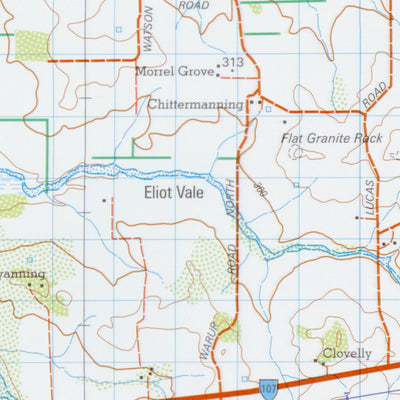 Geoscience Australia Wagin (2331) digital map