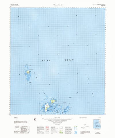 Geoscience Australia Wallabi (1641) digital map