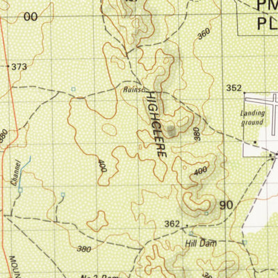 Geoscience Australia Walyahmoning (2636) digital map