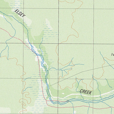 Geoscience Australia Warloch (5567-4) digital map