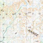 Geoscience Australia Warrie (2853) digital map