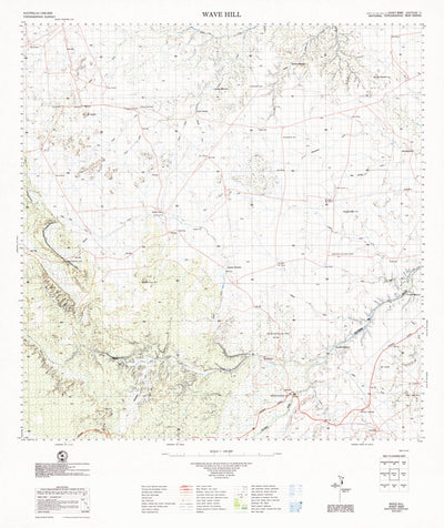 Geoscience Australia Wave Hill (5063) digital map