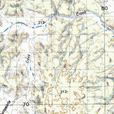 Geoscience Australia Wave Hill (5063) digital map