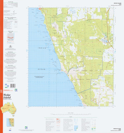 Geoscience Australia Wedge Island (1936) digital map