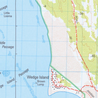 Geoscience Australia Wedge Island (1936) digital map