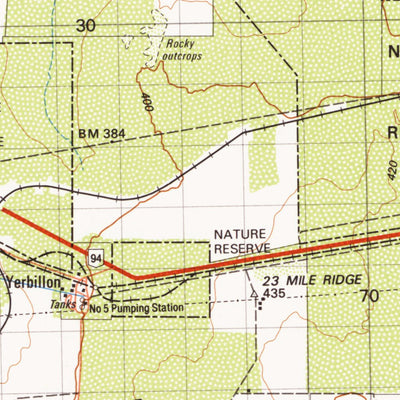 Geoscience Australia Westonia (2635) digital map