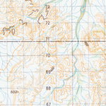 Geoscience Australia White Springs (2654) digital map