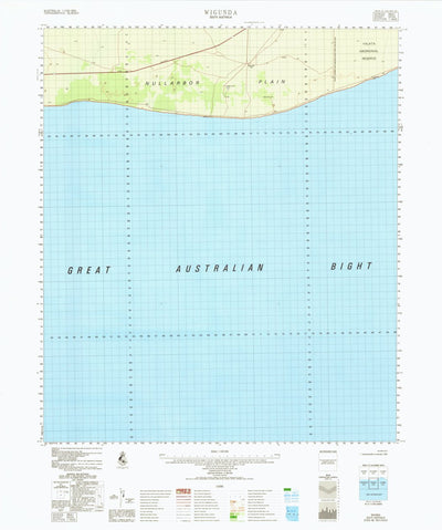 Geoscience Australia Wigunda (5034) digital map
