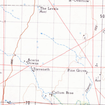 Geoscience Australia Wilmington (6532) digital map