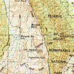 Geoscience Australia Wilmington (6532) digital map