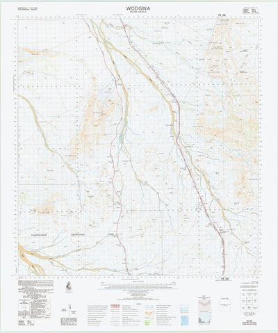 Geoscience Australia Wodgina (2655) digital map