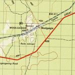 Geoscience Australia Woolgangie (3035) digital map