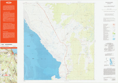 Geoscience Australia Wooramel (1746) digital map