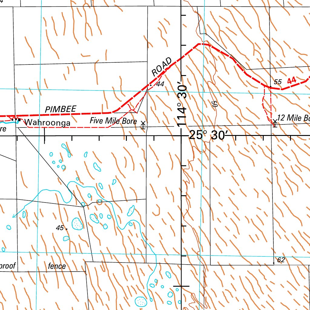 Wooramel SG50 - 05 Map by Geoscience Australia | Avenza Maps