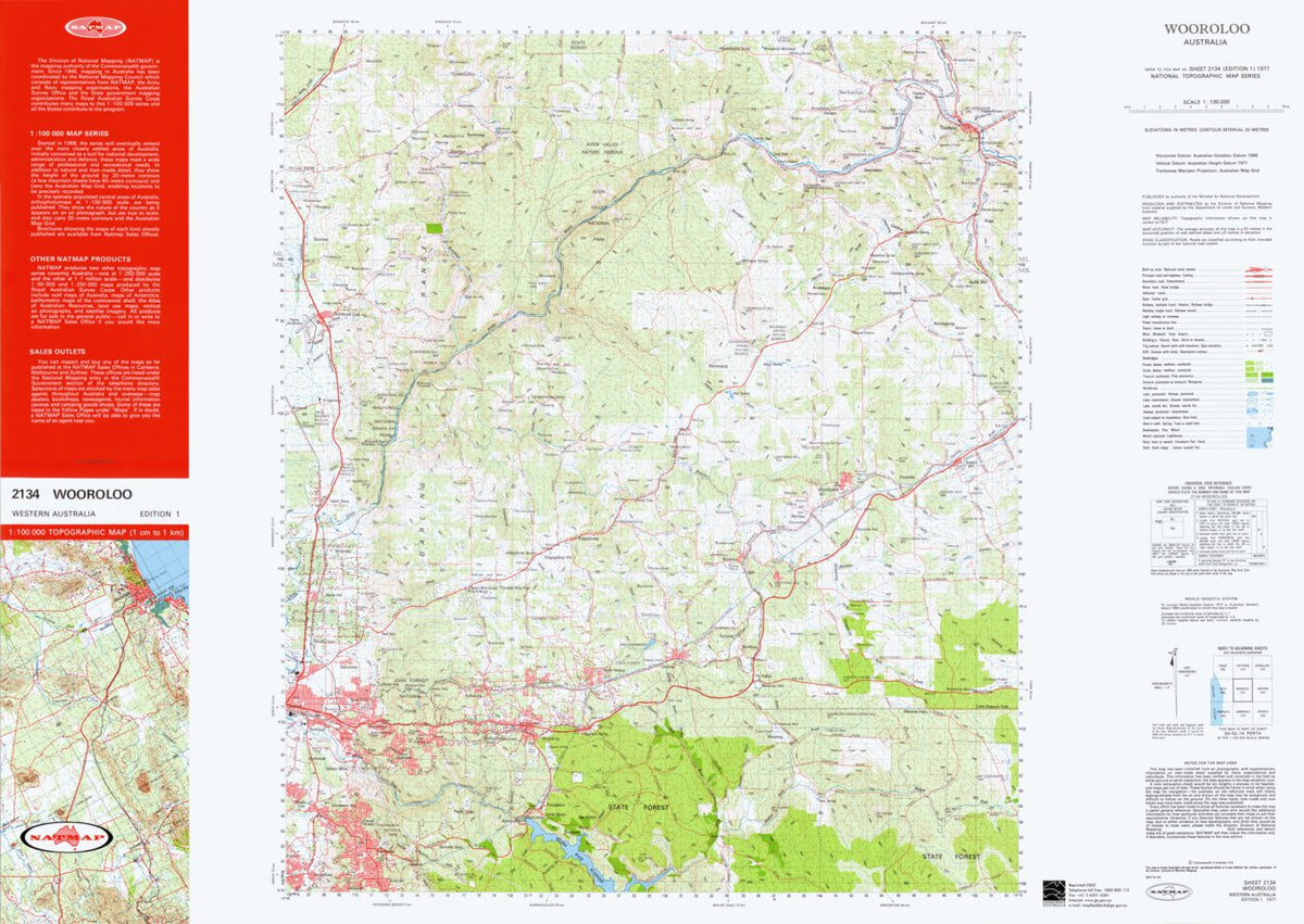 Wooroloo (2134) Map by Geoscience Australia | Avenza Maps