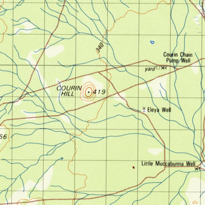 Geoscience Australia Wurarga (2141) digital map