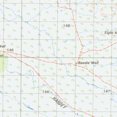 Geoscience Australia Wyloo (2152) digital map