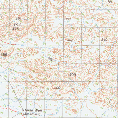 Geoscience Australia Wyloo (2152) digital map