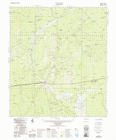 Yalgoo (2241) Map by Geoscience Australia | Avenza Maps