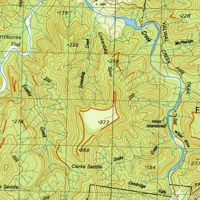 Geoscience Australia Yalwal (8928-2) digital map