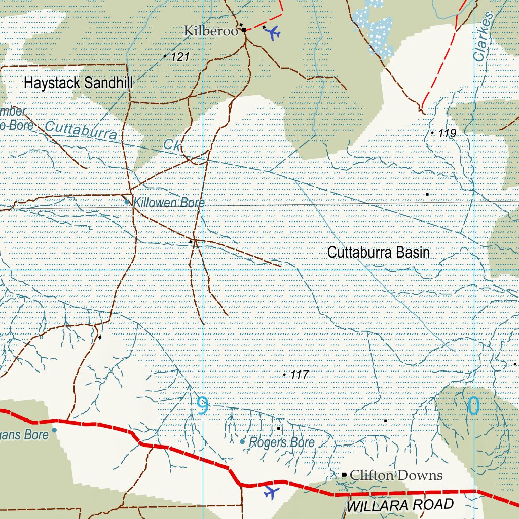 Yantabulla H5505 Map by Geoscience Australia | Avenza Maps