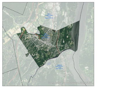Geospatial & Ecological Services CityofKingstonNY_NRIBasemap_toGeoPDF1 digital map
