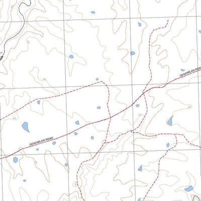 Getlost Maps 8931-4N Glen Alice GetlostMap Topographic Map V12 1:25,000 bundle exclusive