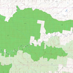 Getlost Maps 9437-3S Darkwood GetlostMap Topographic Map V12 1:25,000 bundle exclusive