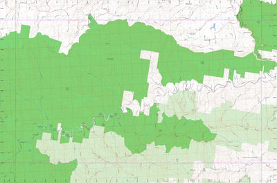 Getlost Maps 9437-3S Darkwood GetlostMap Topographic Map V12 1:25,000 bundle exclusive