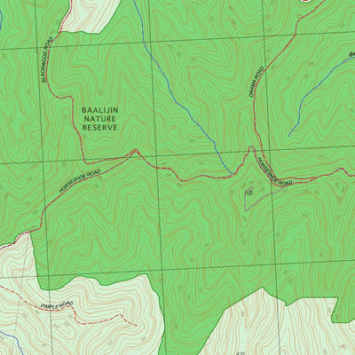 Getlost Maps 9437-3S Darkwood GetlostMap Topographic Map V12 1:25,000 bundle exclusive