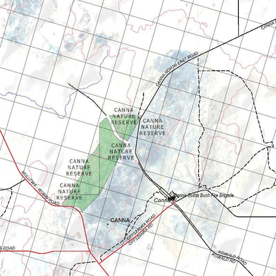 Getlost Maps Getlost Map 2040 MULLEWA WA Topographic Map V15 1:75,000 digital map